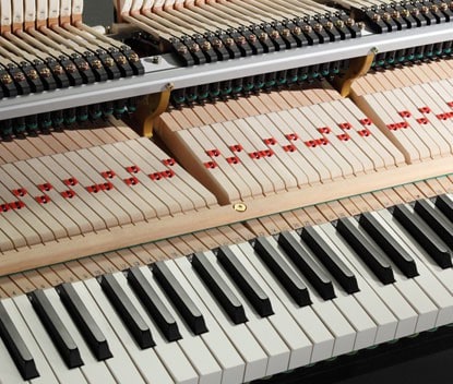 Kawai Grand Piano Extended Key Lengths