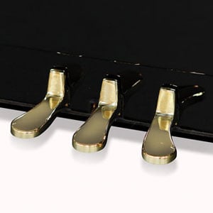 Kawai K Series Brass Pedals